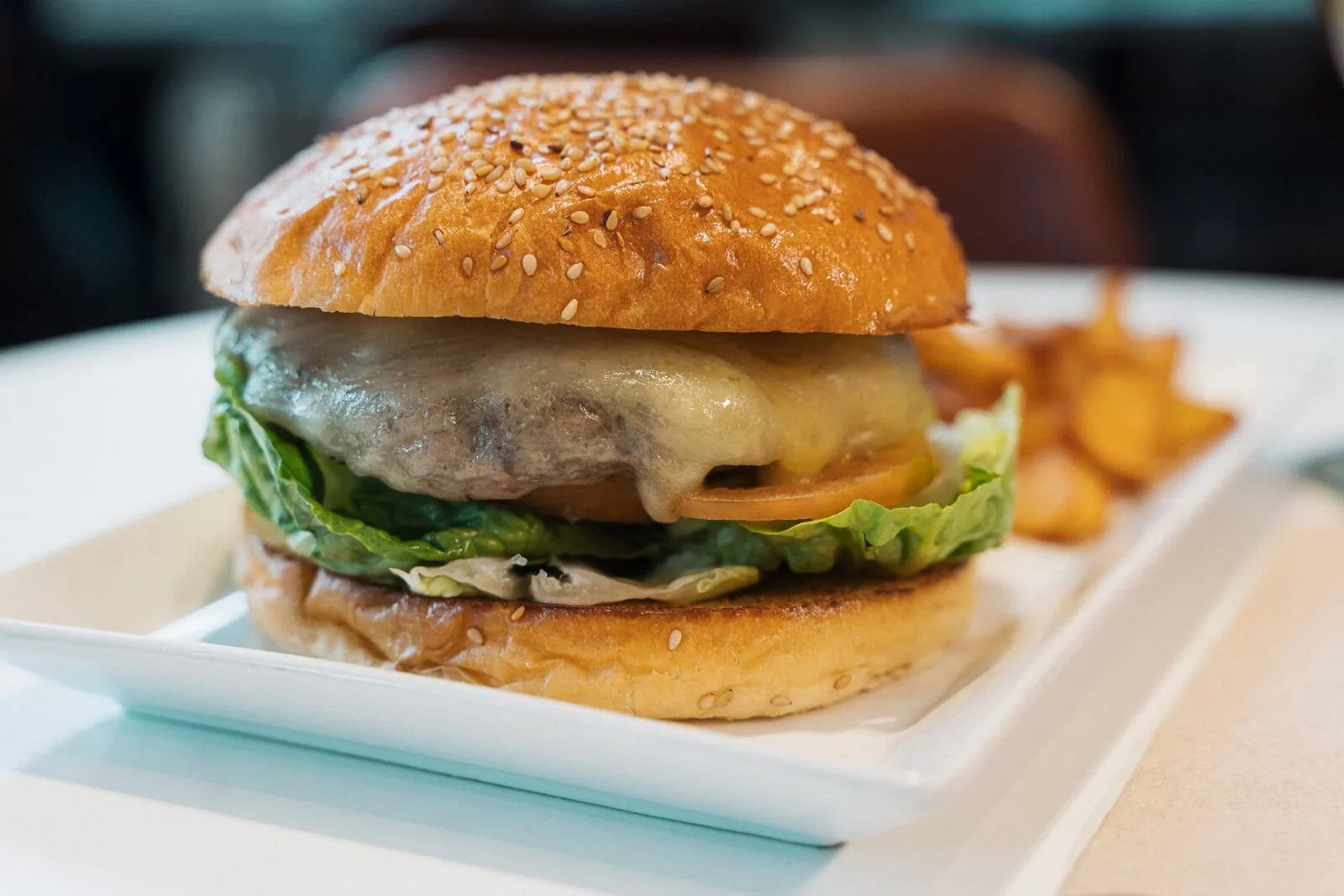 Burger con queso fundido de ERREKA Sant Cugat
