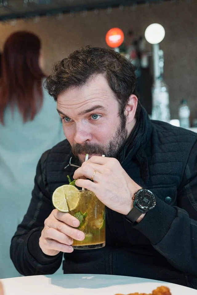 Mojito artesanal con lima y hierbabuena